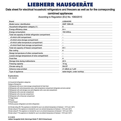Liebherr GNP 1066 - 5