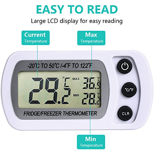 NexGadget digitales Gefrierschrank- Thermometer - 3
