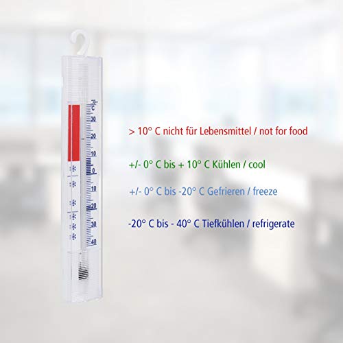Lantelme analoges Stab- Gefrierschrank- Thermometer 2er Set - 4